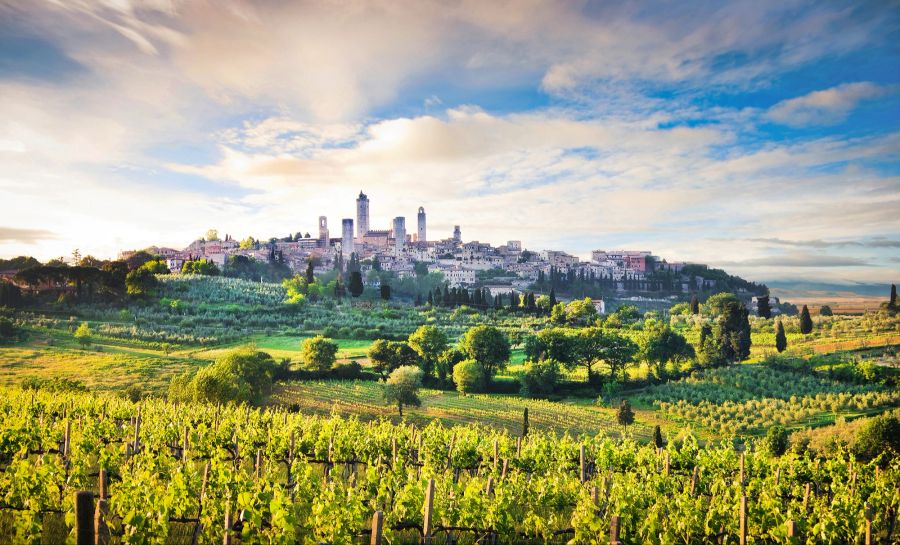 San gimignanoItalien, Weinregion