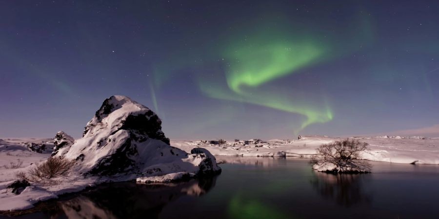 Myvatn Island Polarlichter