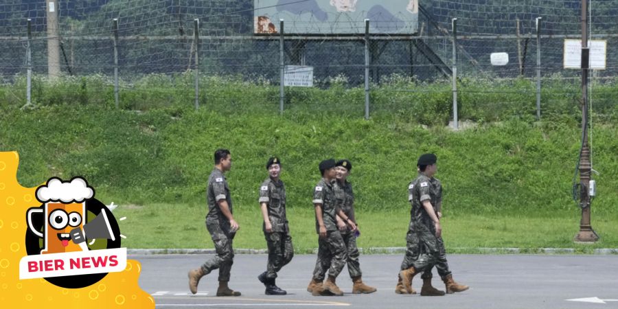 Südkorea Soldat Übergewicht Wehrdienst