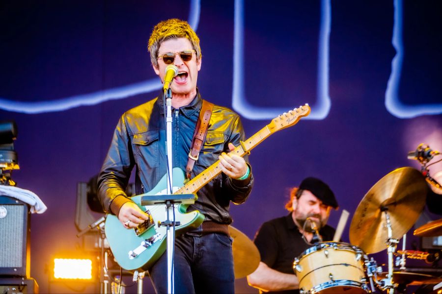 Noel Gallagher auf der Bühne.