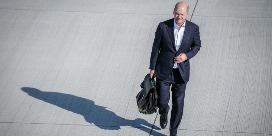 Deutscher Bundeskanzler Olaf Scholz