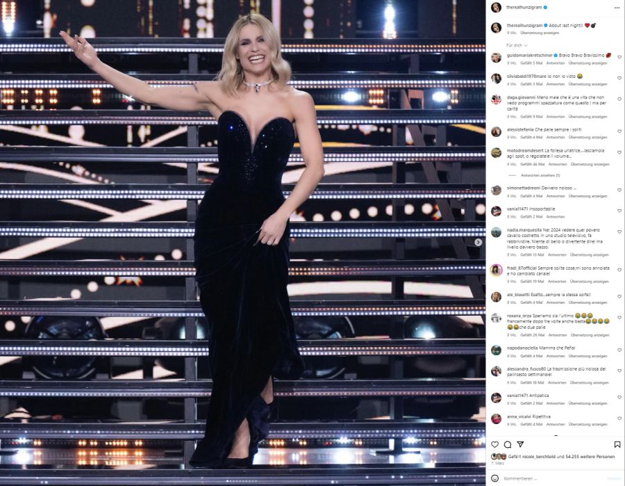 Michelle Hunziker ESC