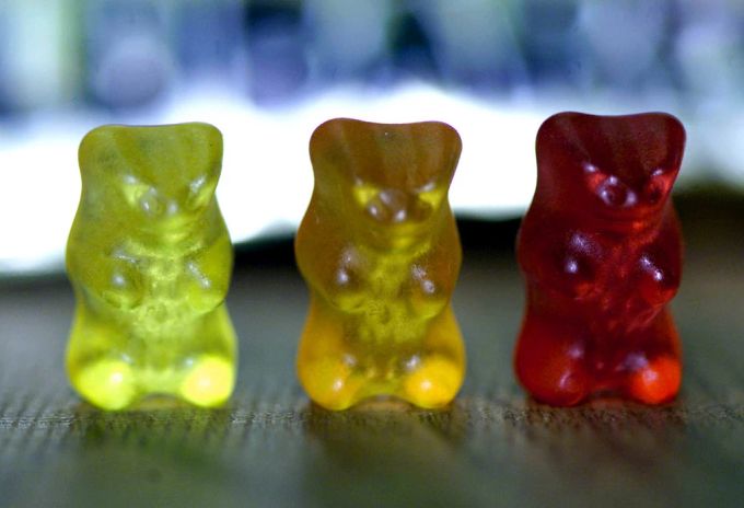 Das Gel wird von den Forschenden als gummibärchenartig beschrieben. (Symbolbild) Hydrogel Gummibärchen