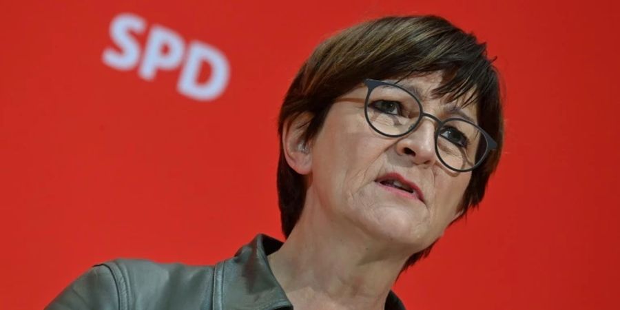 SPD-Chefin Saskia Esken