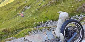 Motorrad-Selbstunfall am Furkapass UR