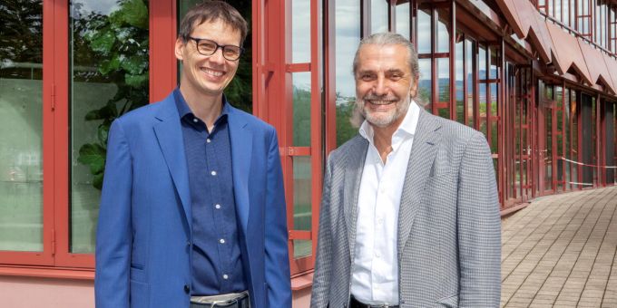 Michael Niederberger übernimmt die Leitung der Tagesstätte von Klaus Keller. Leitungswechsel Stiftung Weidli Stans