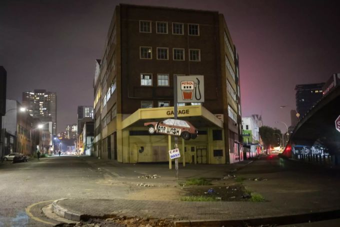 Südafrika Lockdown Coronavirus Strassen