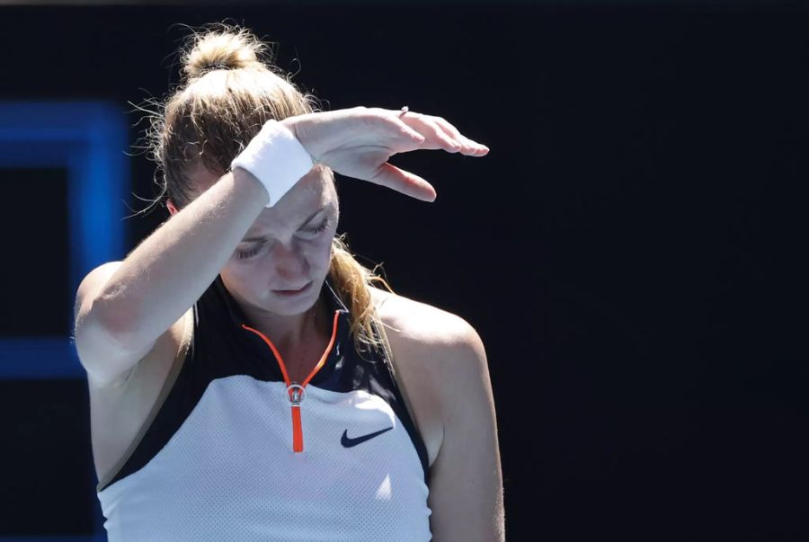 Petra Kvitova scheitert an der Rumänin Sorana Cirstea.