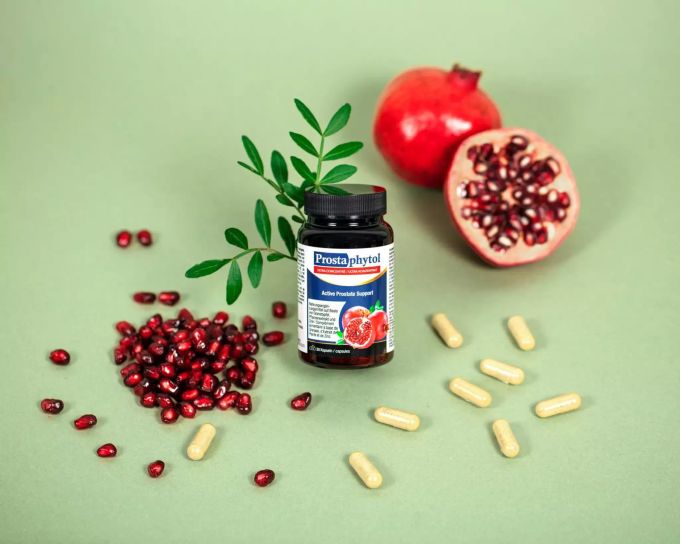 Prostaphytol mit den natürlichen Wirkstoffen des Granatapfels Helvilab AG