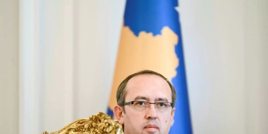 Der Regierungschef des Kosovo, Advullah Hoti