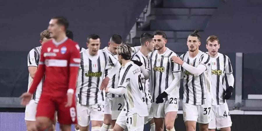 Juventus Turin hat das Pokal-Halbfinale erreicht. Foto: Fabio Ferrari/LaPresse via ZUMA Press/dpa