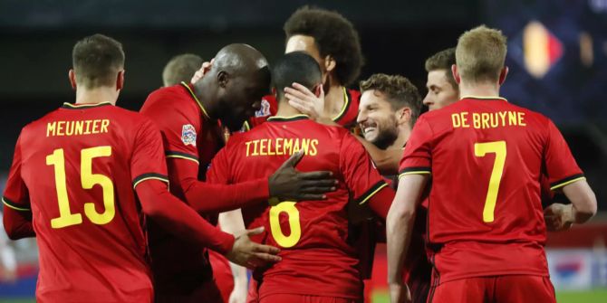Belgien England Nations League