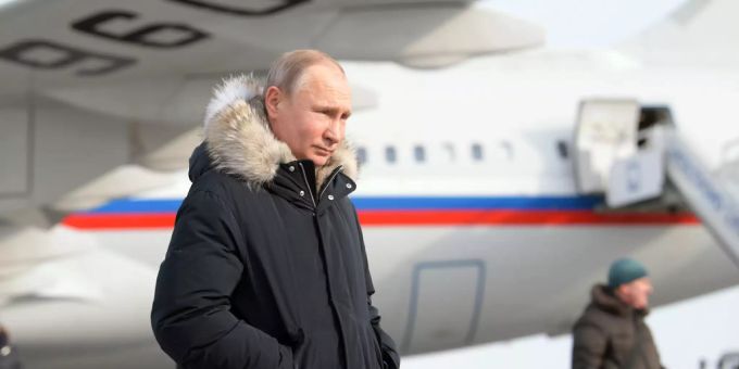 Russlands Präsident Wladimir Putin soll laut Kritikern schwer krank sein. wladimir putin