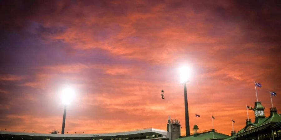 Der Sonnenuntergang in Sydney verspricht kaum Abkühlung