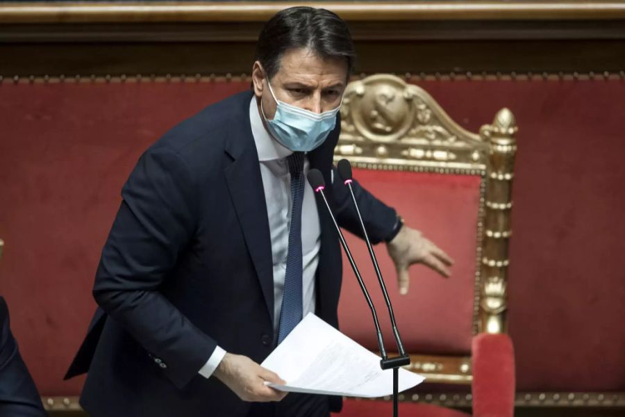 Giuseppe Conte Regierungskrise
