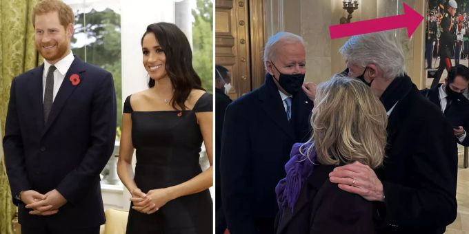 Royal-Fans staunen - Harry hatte Mini-Auftritt bei Biden-Zeremonie