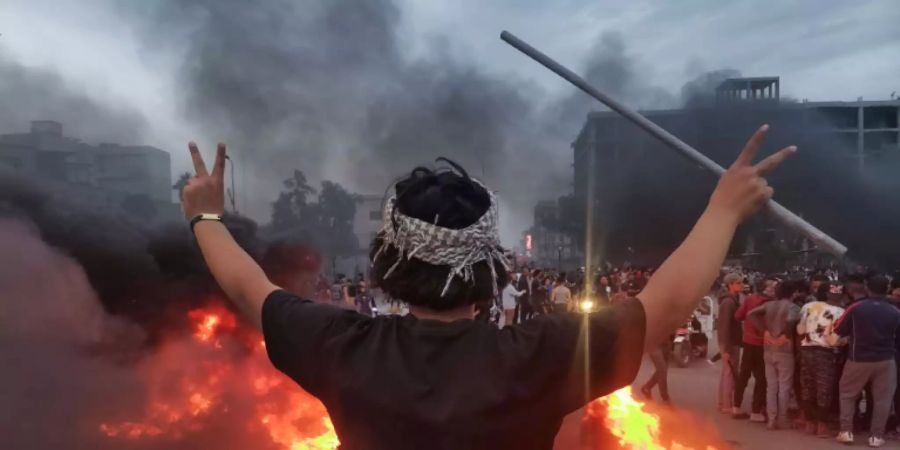 Demonstrant in Nasarijah