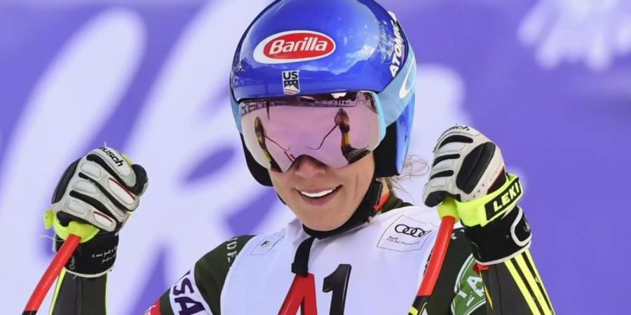 Will im finnischen Levi in den Ski-Weltcup zurückkehren: Mikaela Shiffrin. Foto: Pier Marco Tacca/AP/dpa