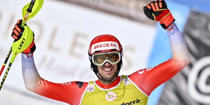 Kugel für Braathen - Zenhäusern gewinnt den Slalom in Soldeu