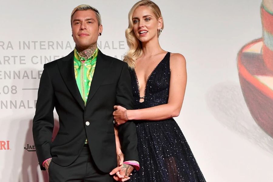 Rapper Fedez und die italienische Bloggerin Chiara Ferragni.