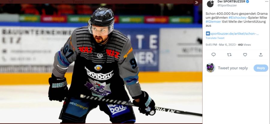 Mike Glemser Eishockey