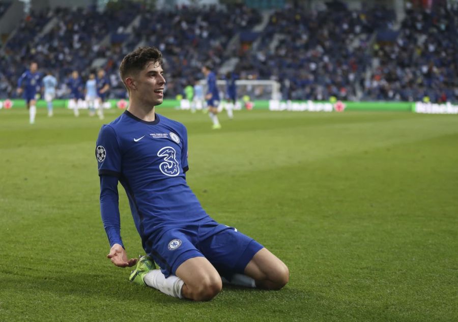 Kai Havertz schoss Chelsea 2021 zum Champions-League-Titel. Folgt er Trainer Tuchel im Sommer nach München?