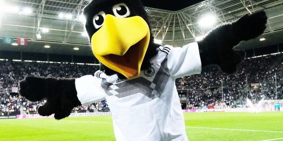 Ob DFB-Maskottchen «Paule» bei der EM im eigenen Land mehr Grund zum Jubeln haben wird?