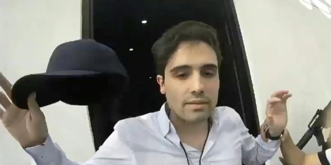 Ovidio Guzmán bei seiner Festnahme. Er ist einer der Söhne von El Chapo. El Chapo