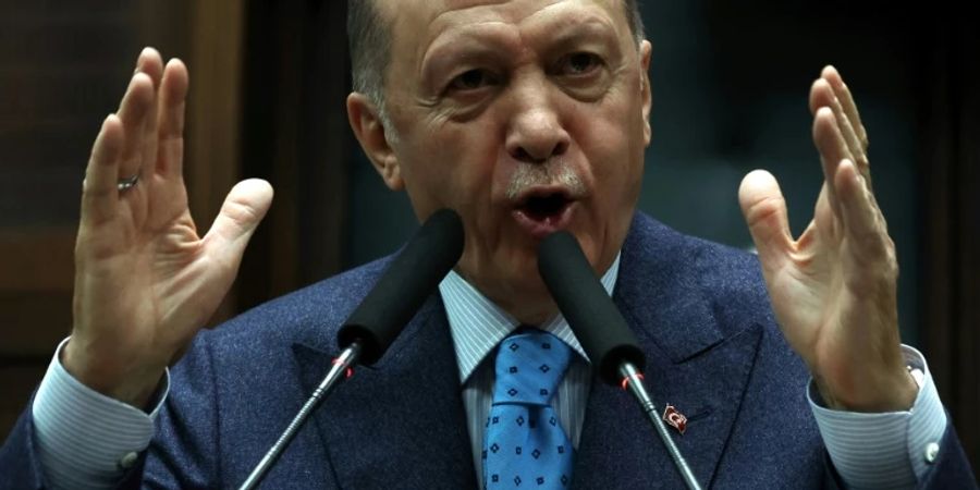 Der türkische Präsident Recep Tayyip Erdogan