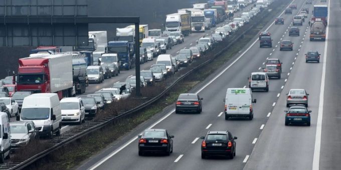 Autobahn 3 in Nordrhein-Westfalen Autobahn 3 in Nordrhein-Westfalen