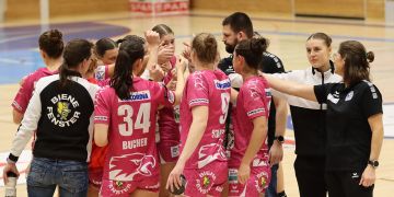 Siegesfreude bei Spielerinnen