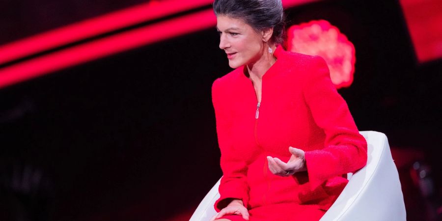 Sahra Wagenknecht (Die Linke) beim RTL-Jahresrückblick «Menschen, Bilder, Emotionen 2022».