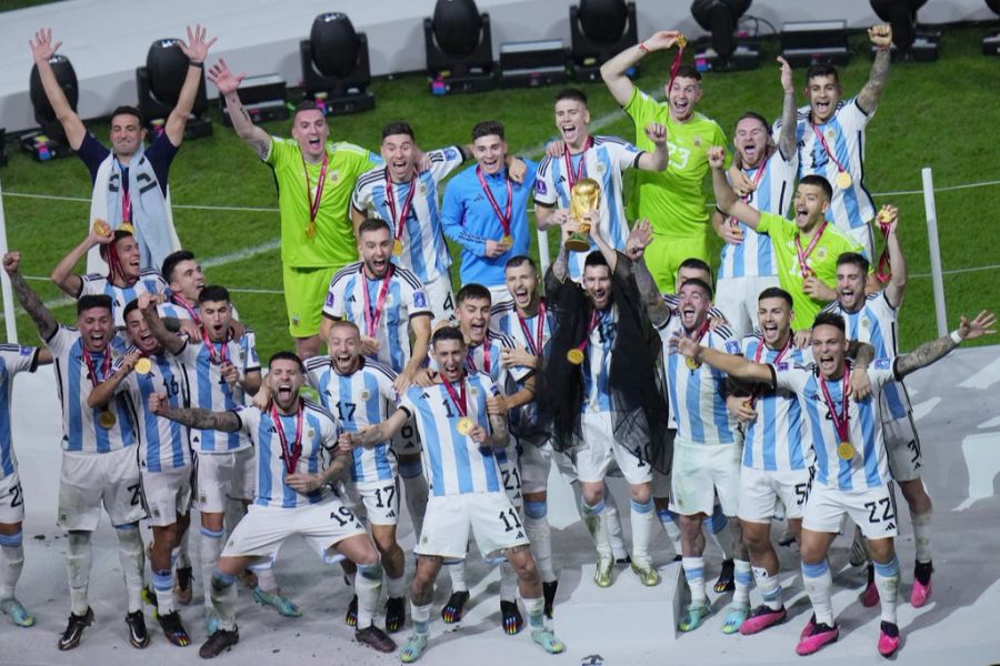 Am Sonntag krönte sich Argentinien bei der WM 2022 in Katar zum dritten Mal zum Weltmeister.