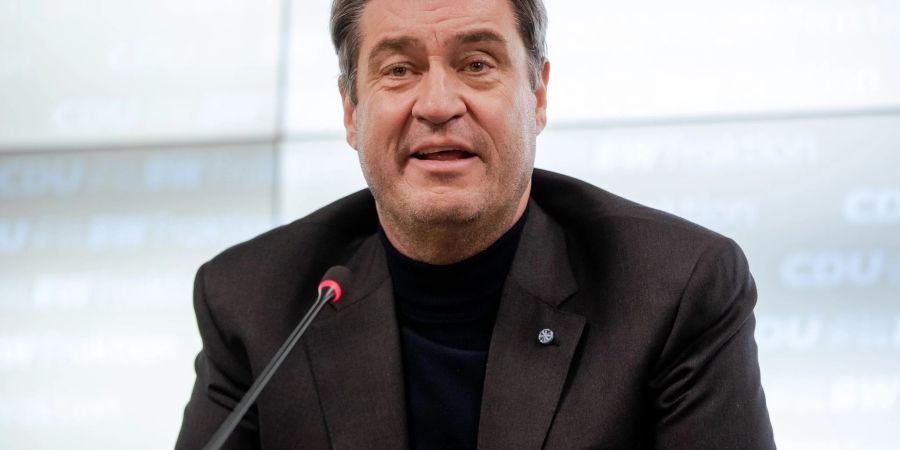 Bayerns Ministerpräsident Markus Söder (CSU).