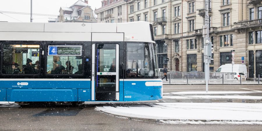 Zürcher Tramverkehr der VBZ. (Symbolbild)