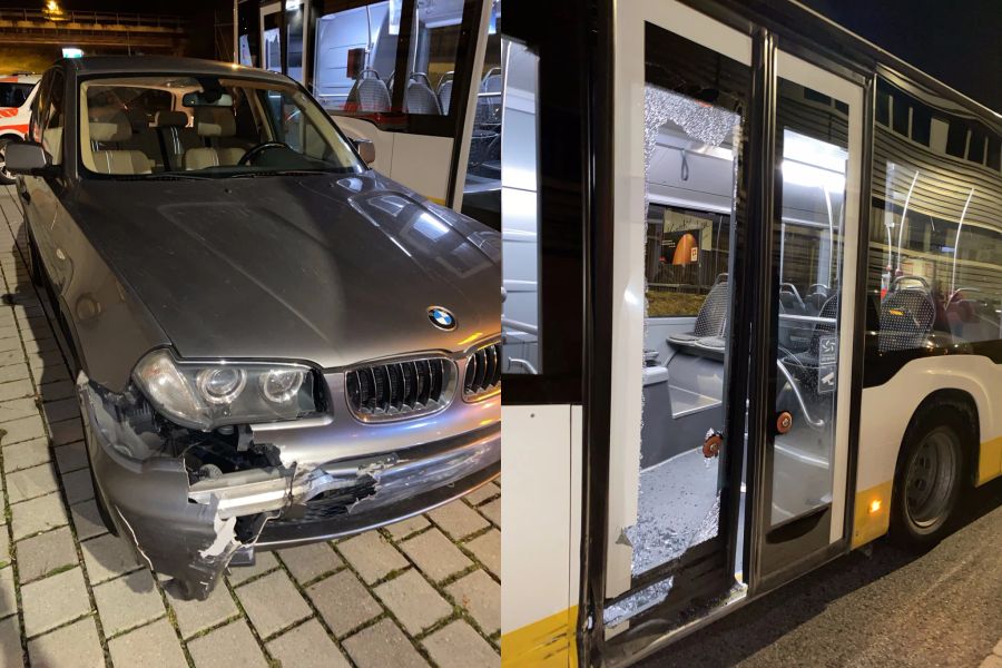 An beiden Fahrzeugen entstand ein Sachschaden.