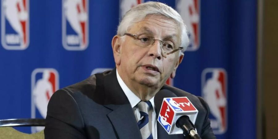 David Stern war 30 Jahre lang der Chef der NBA. Foto: Tony Gutierrez/AP/dpa