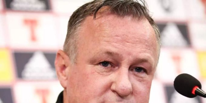 Wird Trainer des englischen Zweitligisten Stoke City: Michael O'Neill. Foto: Christian Charisius/dpa Wird Trainer des englischen Zweitligisten Stoke City: Michael O'Neill. Foto: Christian Charisius/dpa