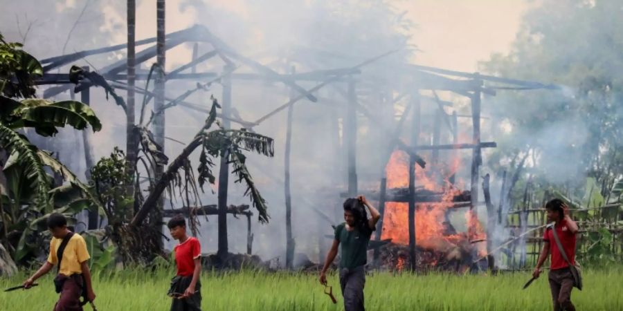 Militäreinsatz gegen Rohingya in Myanmar