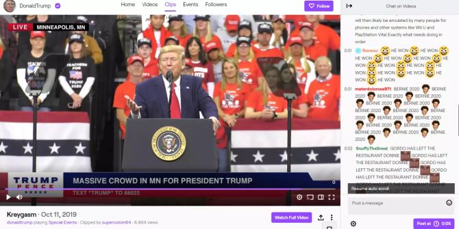 Donald Trump Twitch