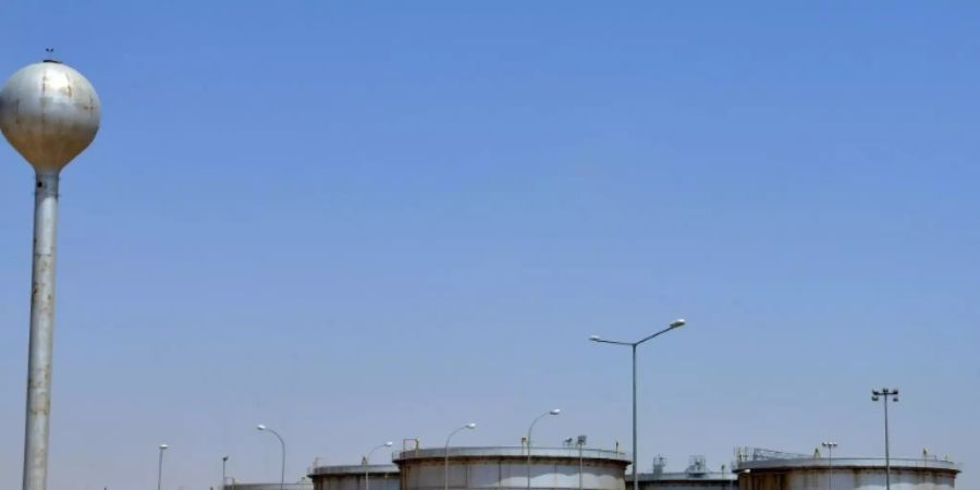 Anlage von Aramco am Rande von Riad
