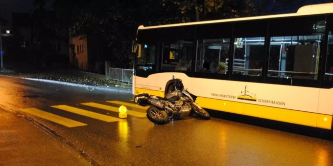 Personen wurden bei diesem Verkehrsunfall keine verletzt. Verkehrsunfall