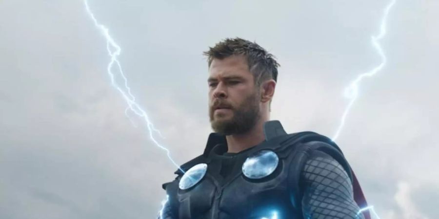 In «Avengers: Endgame» spielt Chris Hemsworth den Superhelden Thor. Bei den US-Publikumspreisen musste er in der Kategorie «Bester Schauspieler» allerdings Robert Downey Jr. den Vortritt lassen. Foto: Marvel Studios/Walt Disney Germany/dpa