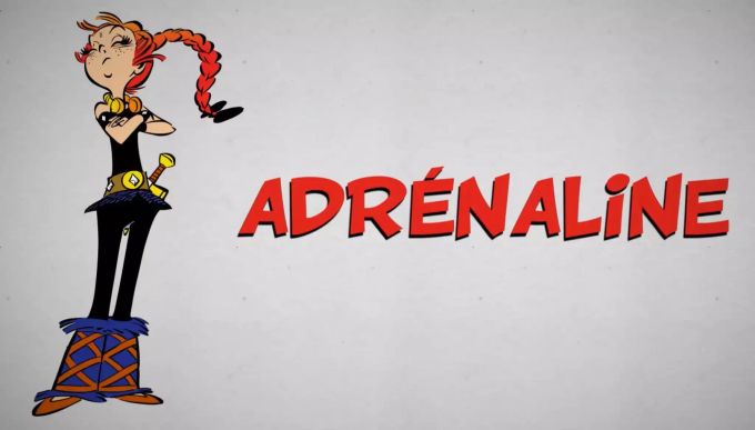 Die Hauptfigur im neuen Band von Asterix heisst «Adrénaline» und stehe für den Widerstand. Die Teenagerin erinnert an Klima-Aktivistin Greta Thunberg. Asterix Obelix Adrénaline