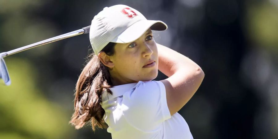 Albane Valenzuela legt für das Schweizer Golf grosse Ehre ein