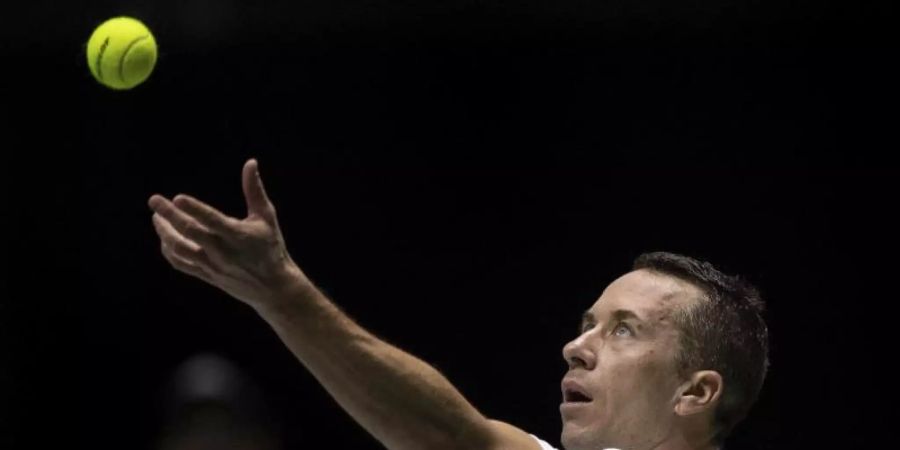 Ist gewappnet für die Australian Open: Philipp Kohlschreiber. Foto: Bernat Armangue/AP/dpa