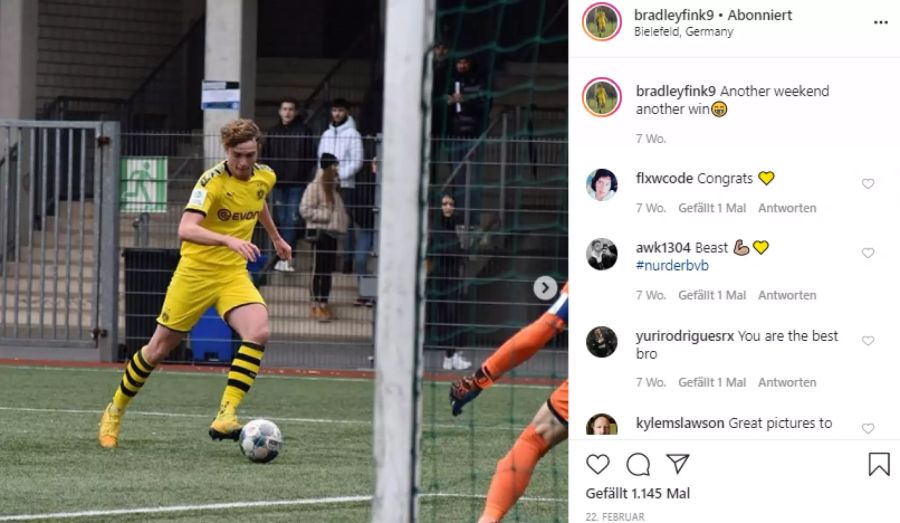 Der Stürmer wechselte vom FC Luzern nach Dortmund.