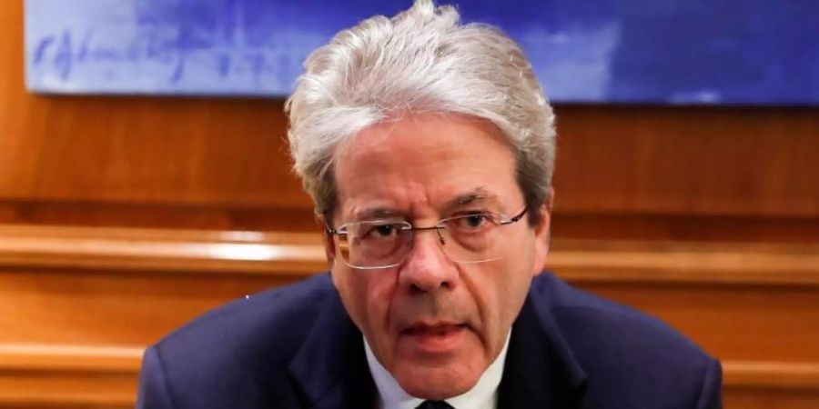 EDU-Wirtschaftskommissar Paolo Gentiloni. Foto: Thanassis Stavrakis/AP/dpa