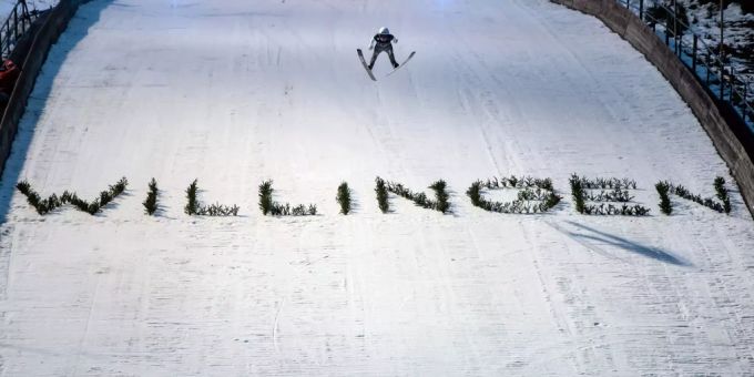 Coronavirus Skispringen