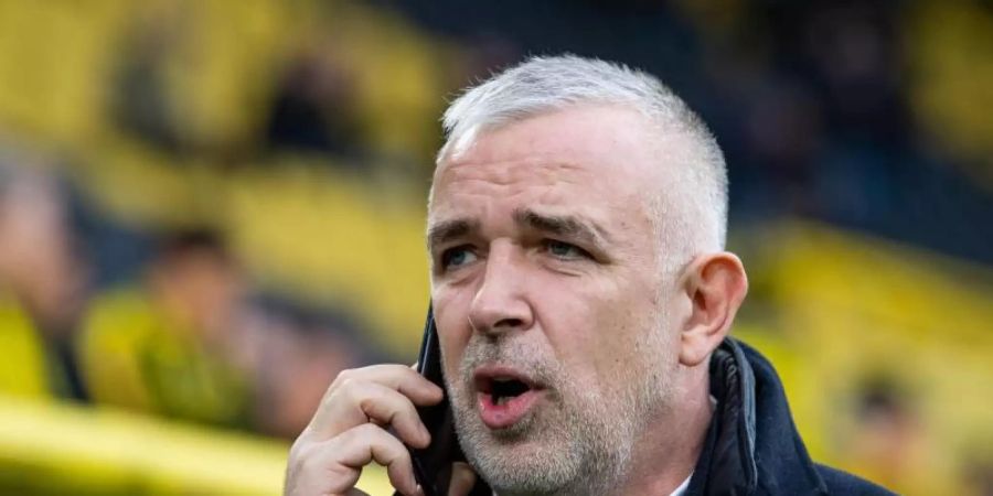 Dirk Zingler ist der Präsident des 1. FC Union Berlin. Foto: Guido Kirchner/dpa